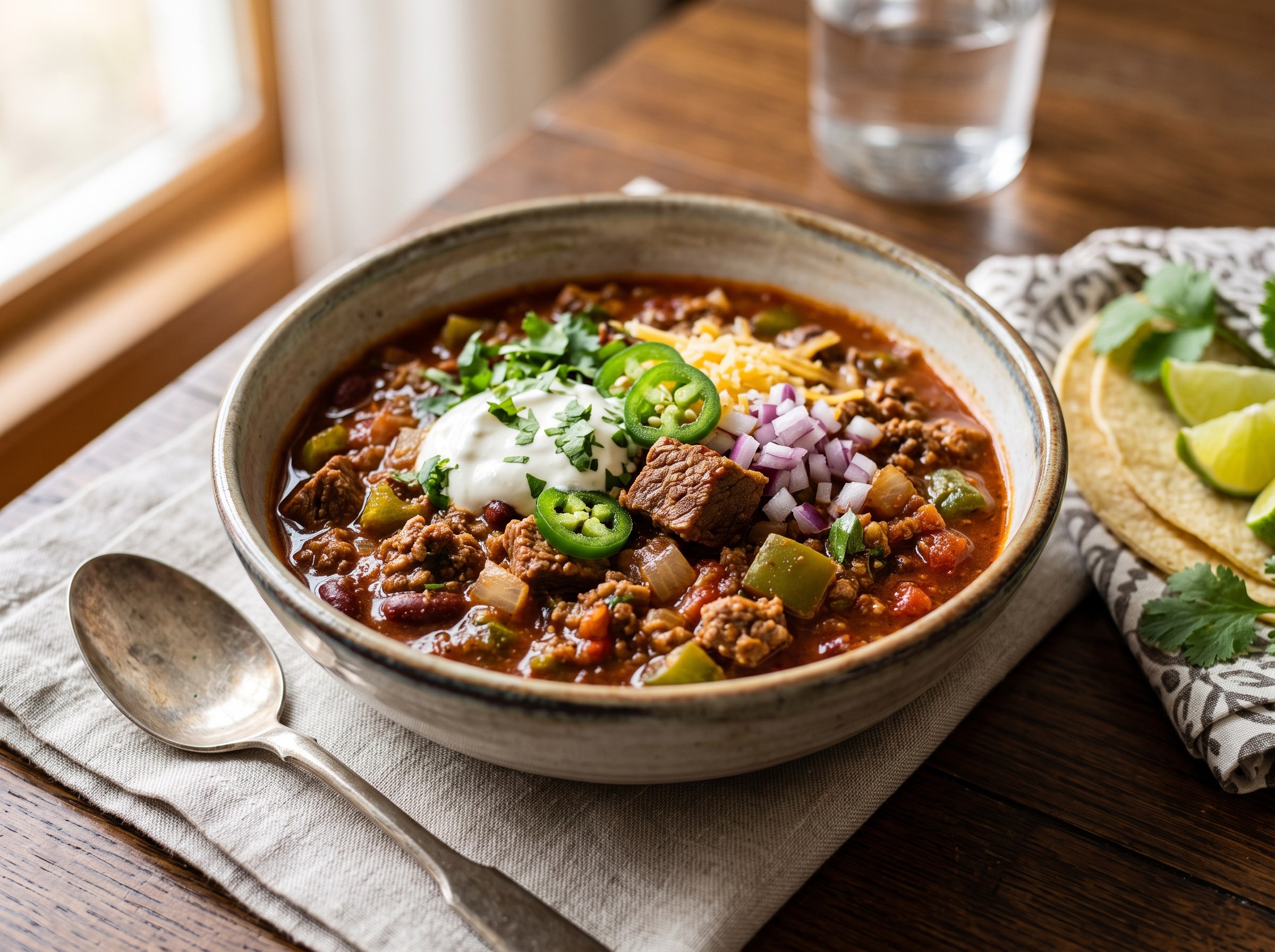 Hot and spicy Chili con carne