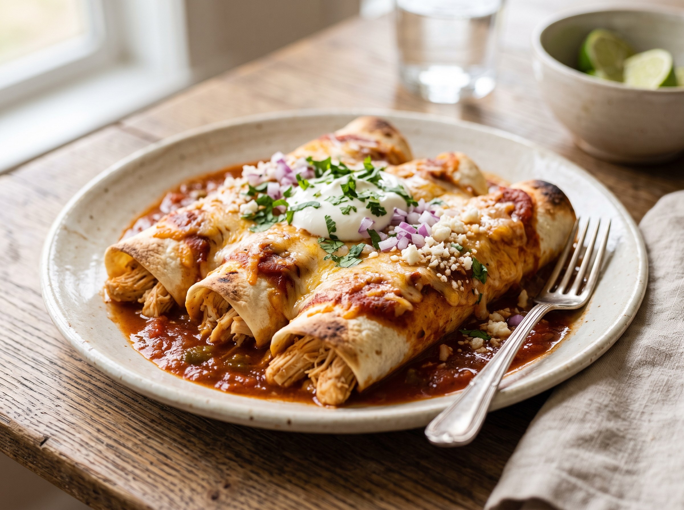 Chicken Enchiladas