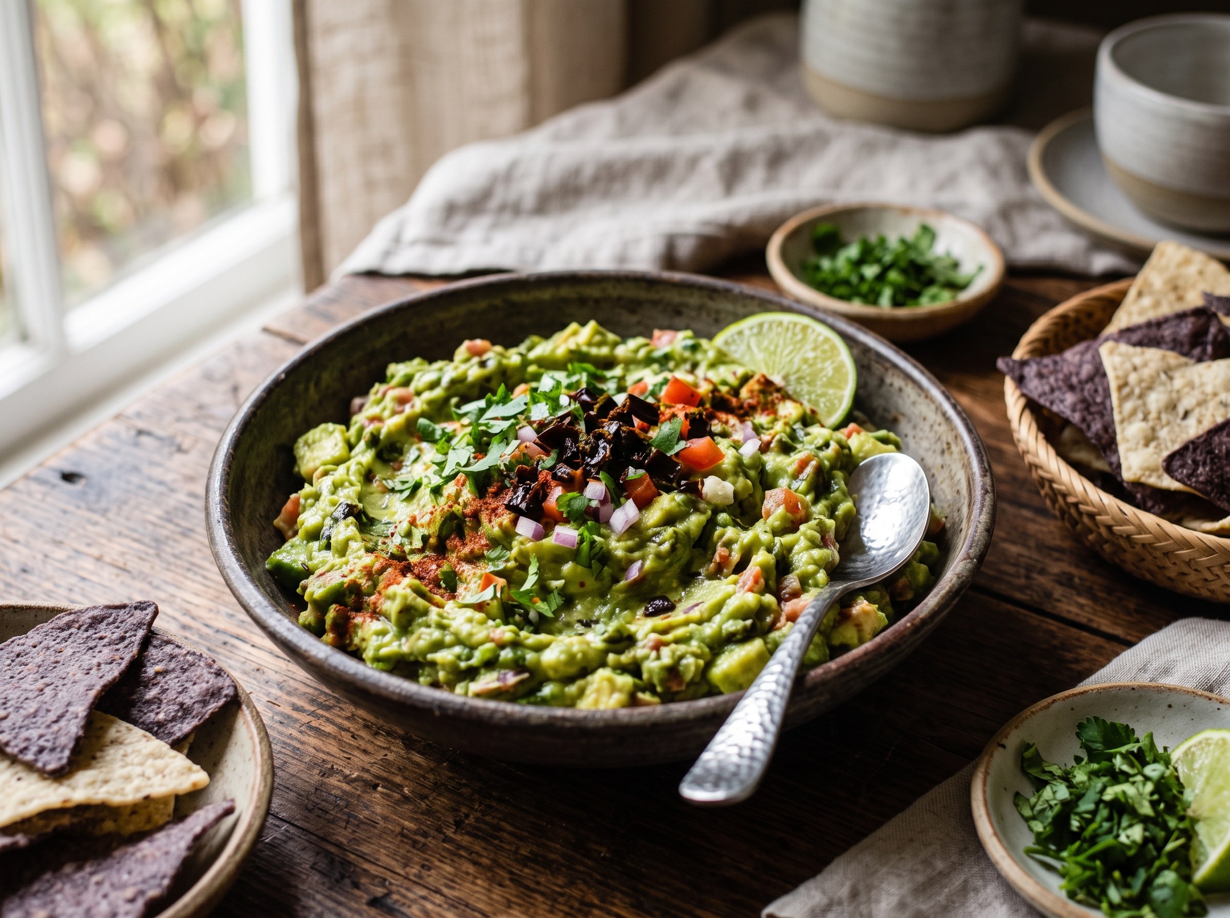 Classic Guacamole (with Ancho chiles)