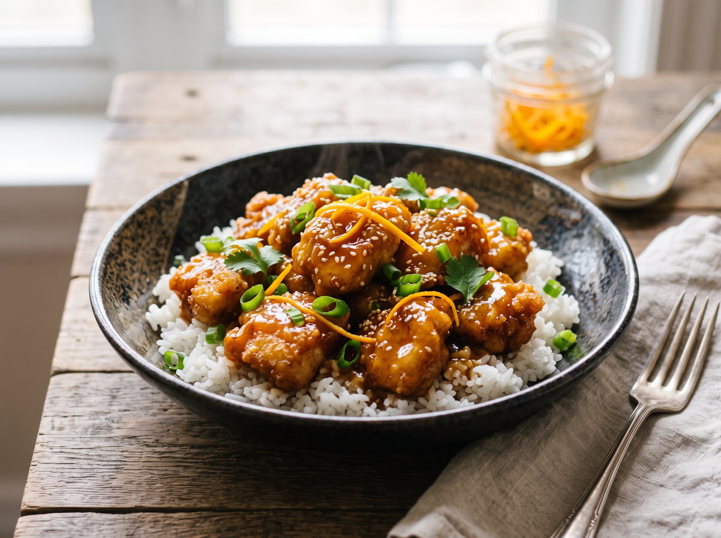 Orange chicken