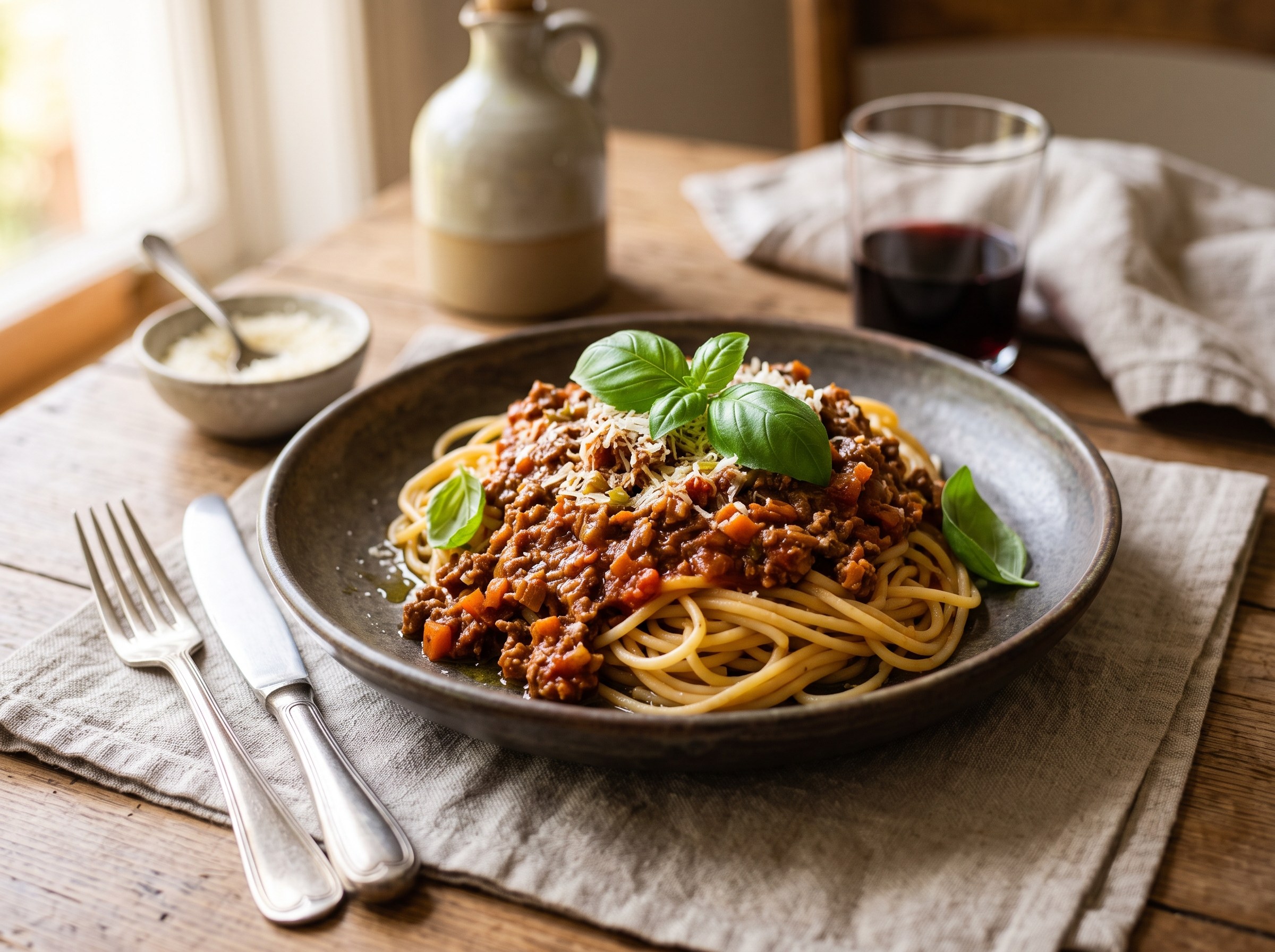 Spaghetti bolognese sauce