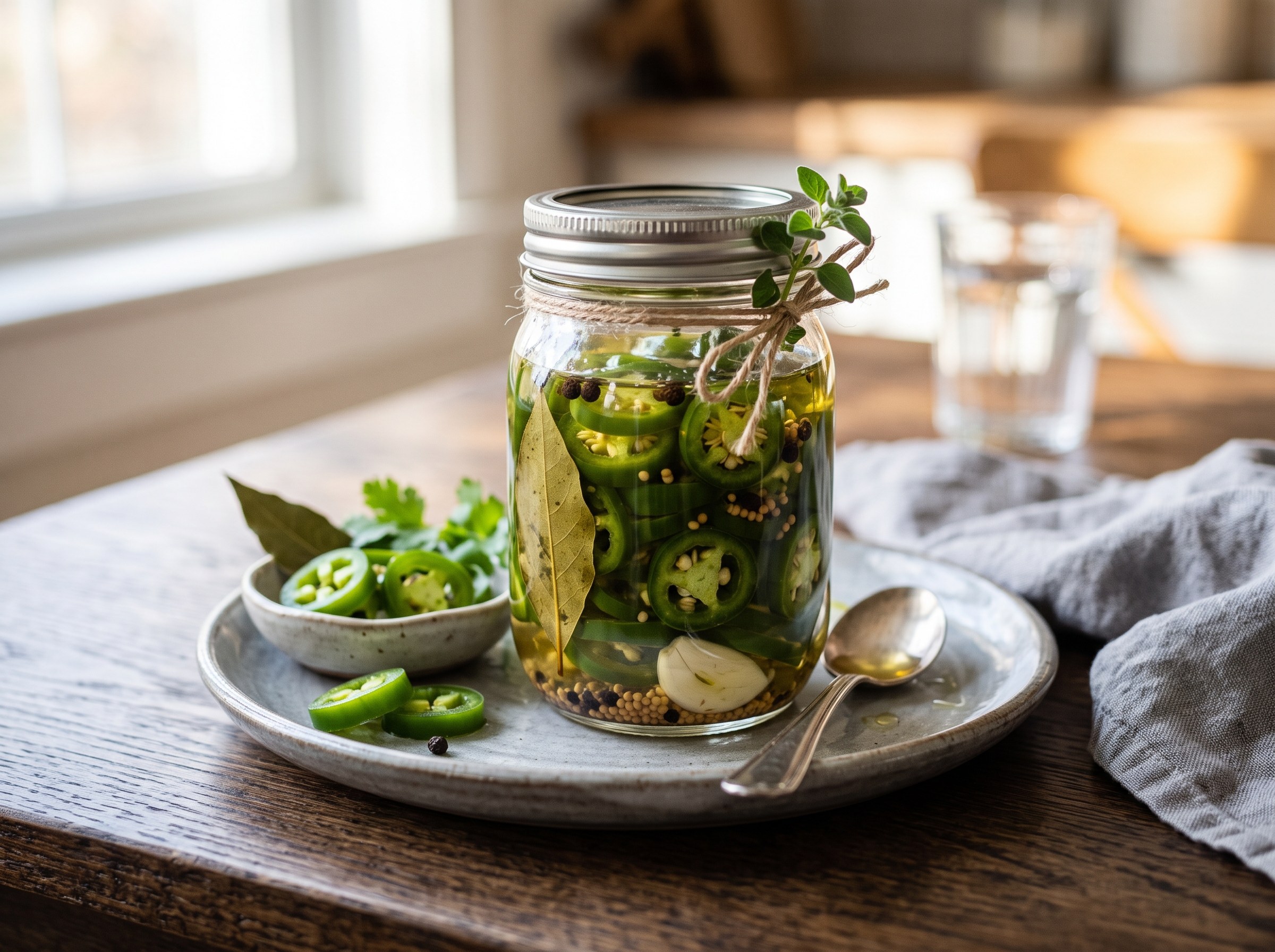 Pickled jalapeno peppers