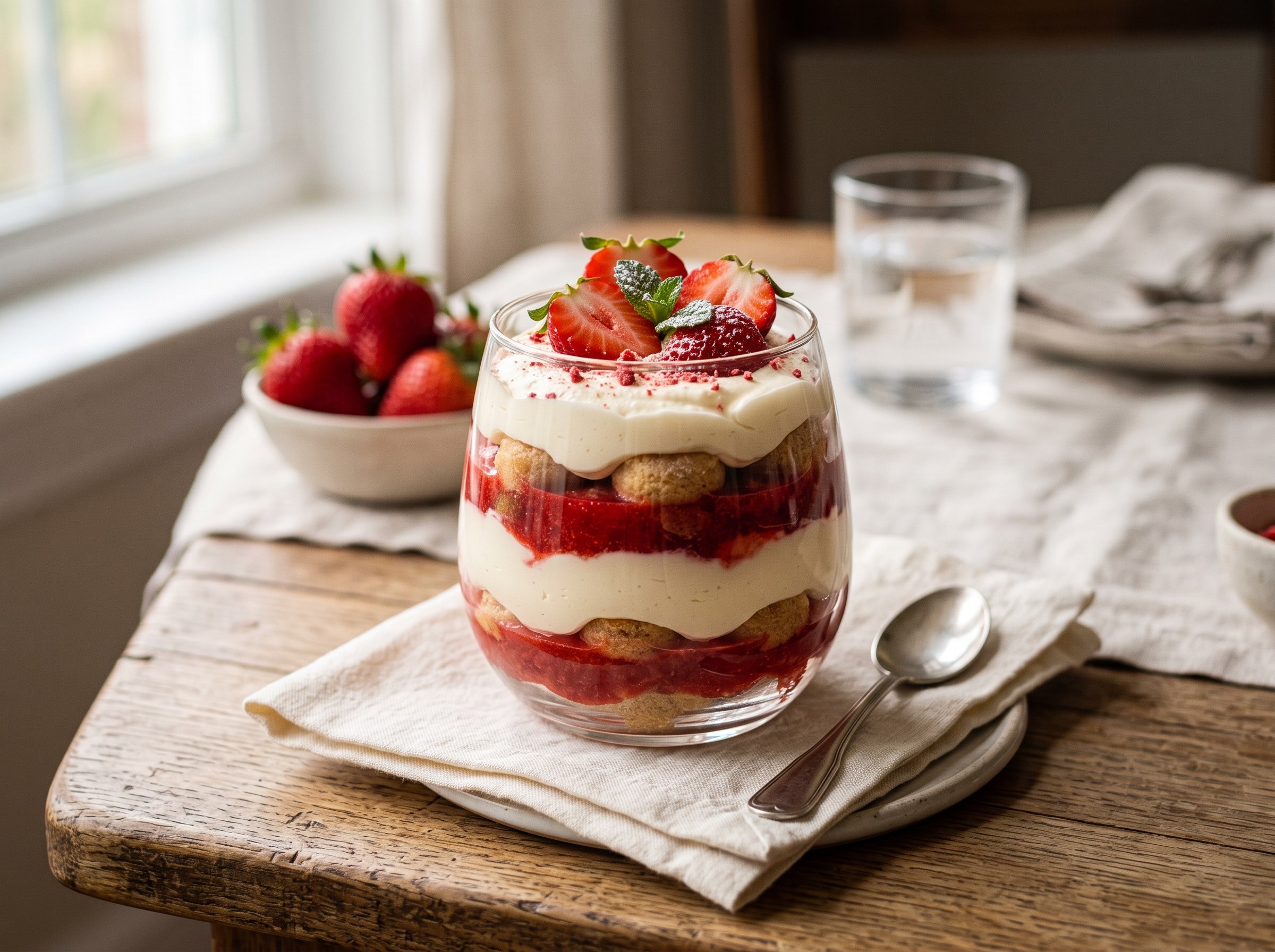 Strawberry Tiramisu