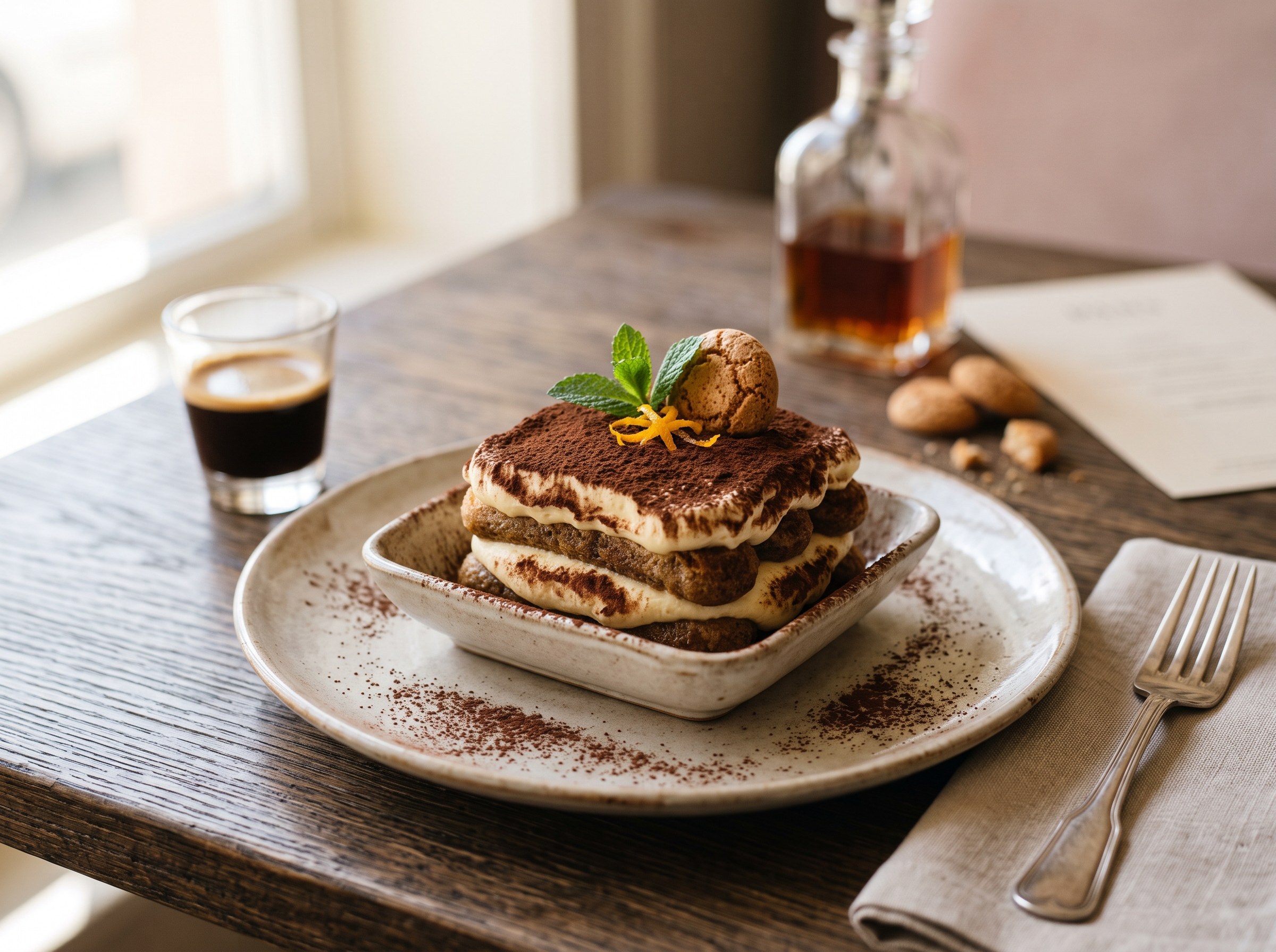 Best Tiramisu (with Kahlua, Cointreau and Amaretti biscuits)
