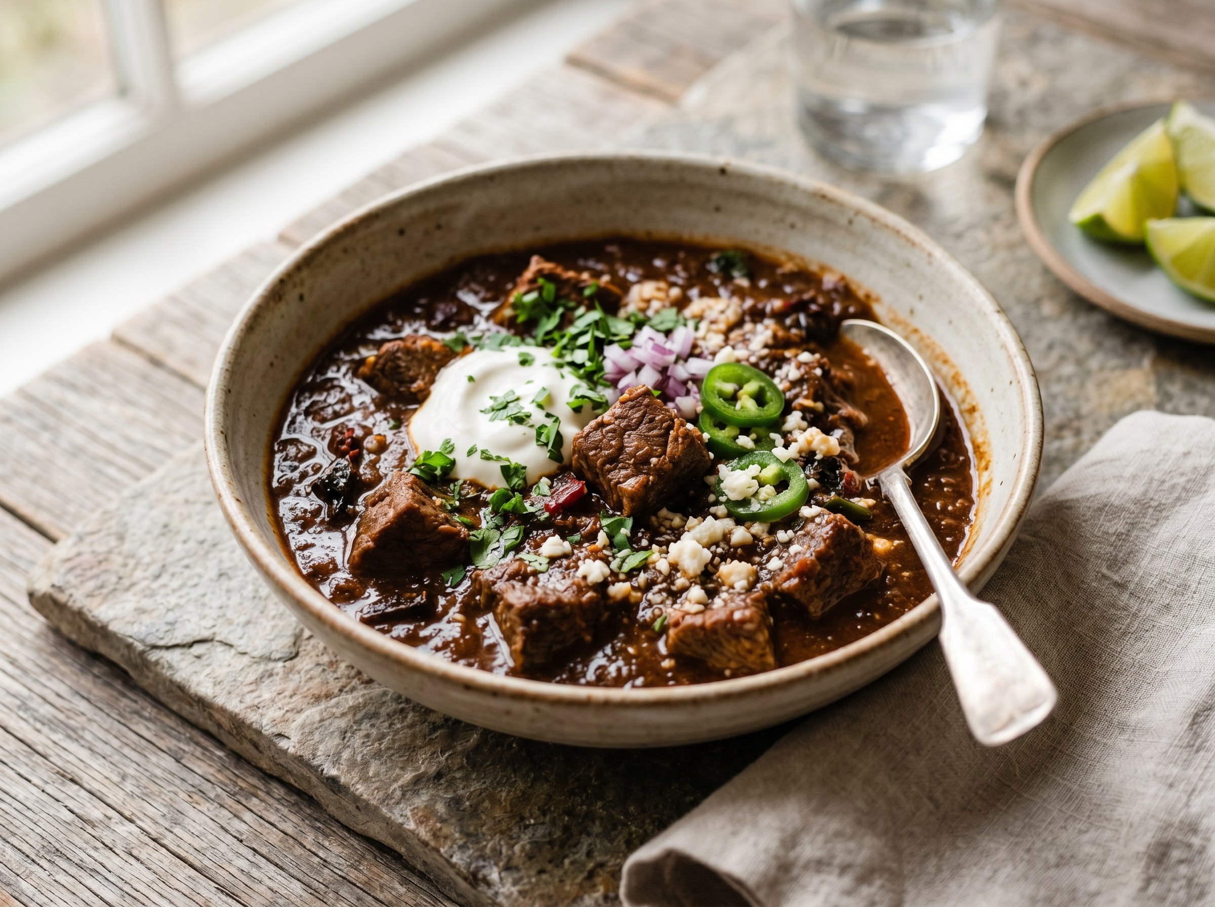 Easy beef chilli