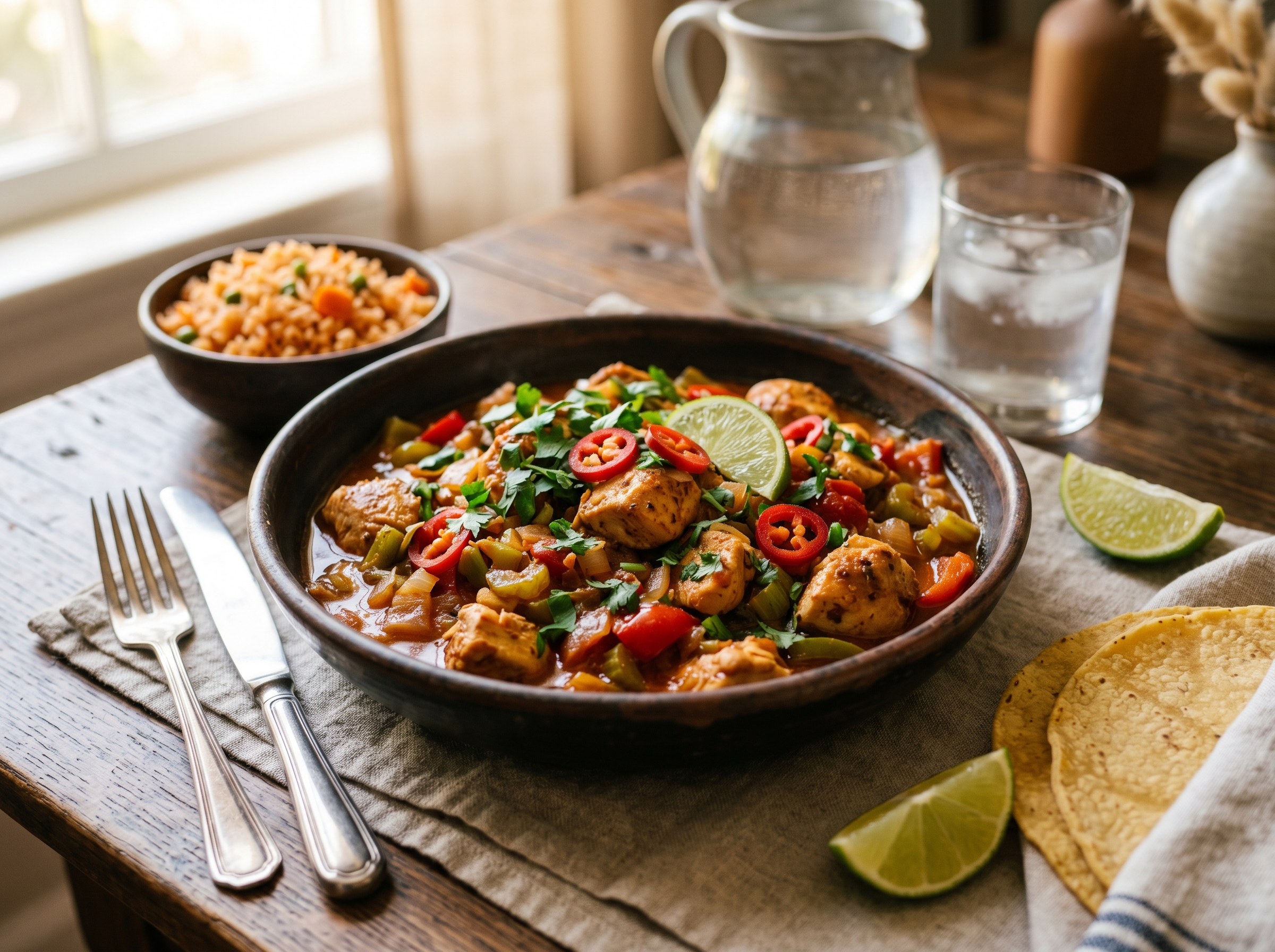 Pollo picante (spicy chicken)