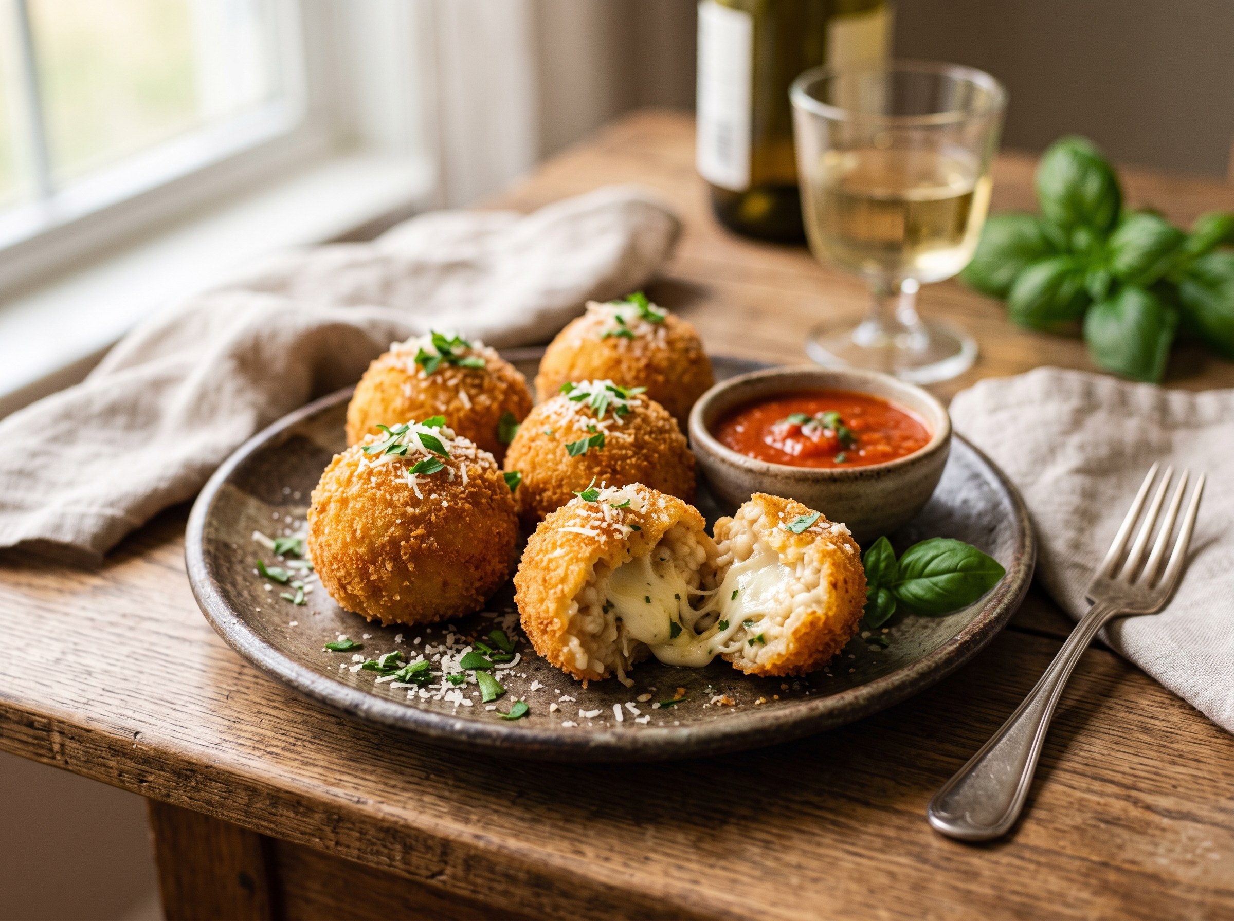 Arancini (Risotto croquettes)