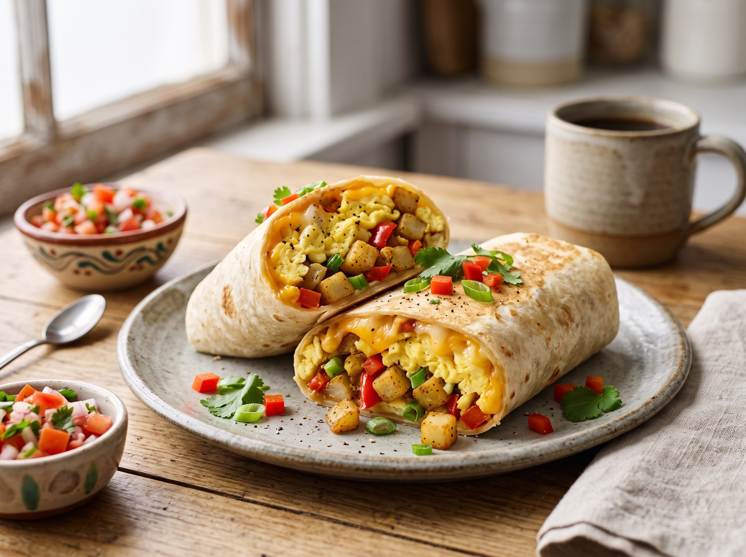 Breakfast burritos