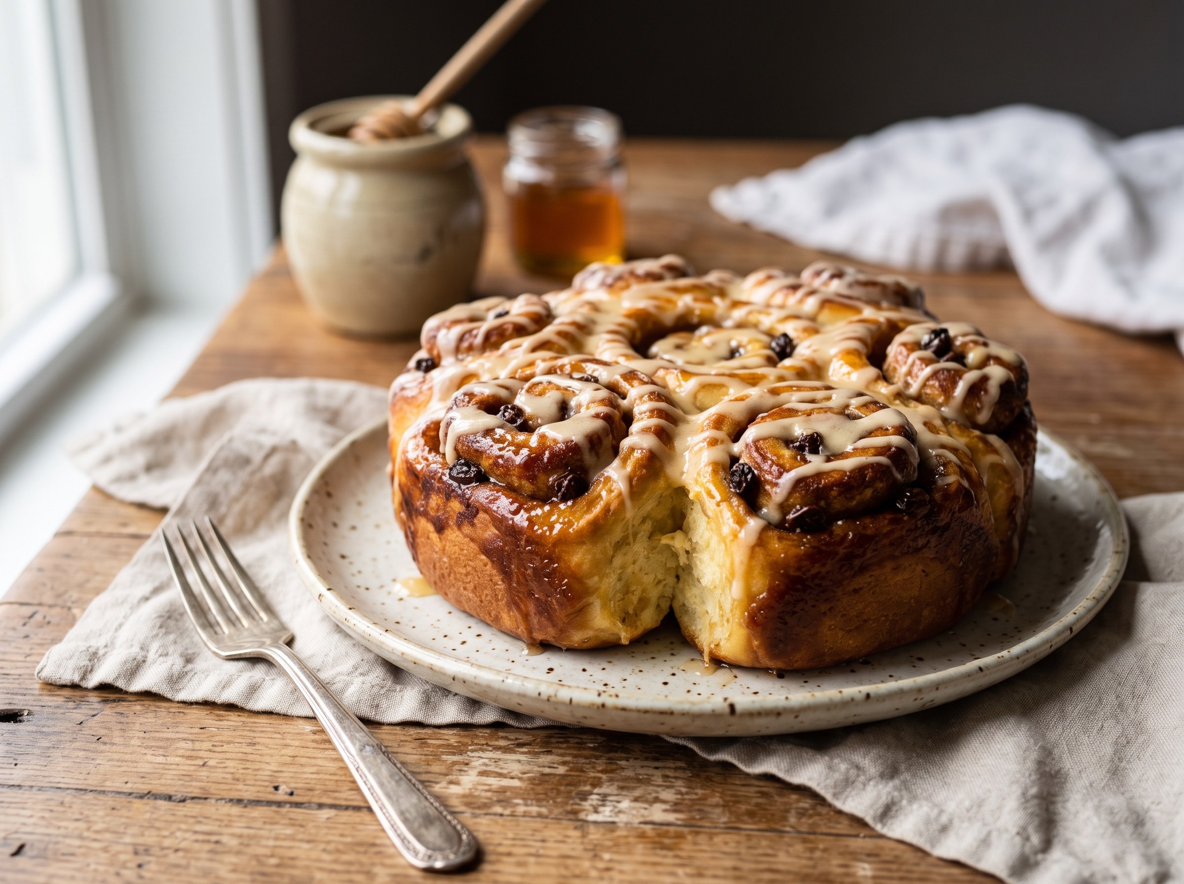 Texas style honey buns