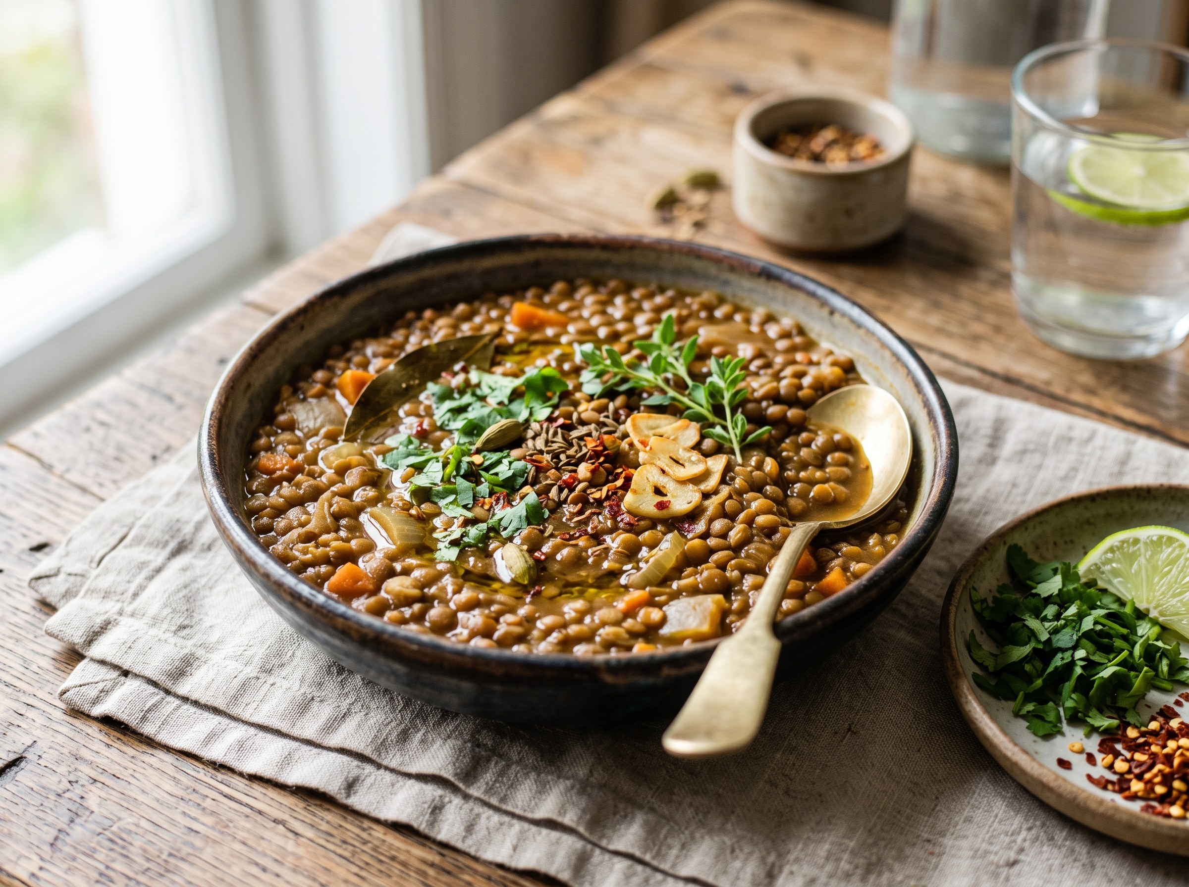 Delicious Indian style lentils