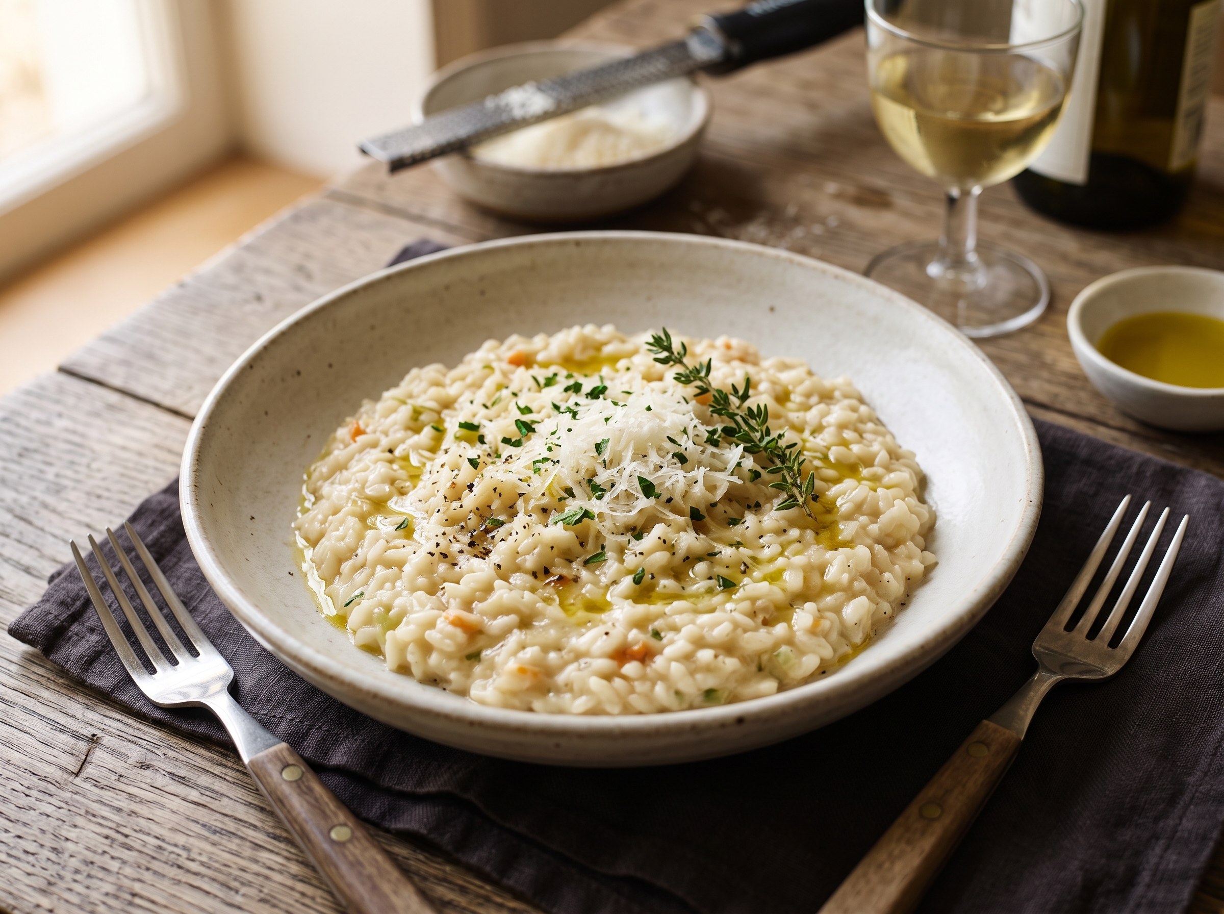 Basic Italian risotto