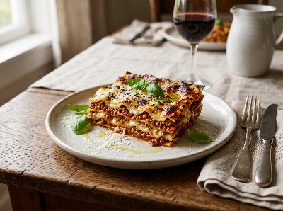 Lasagna bolognaise