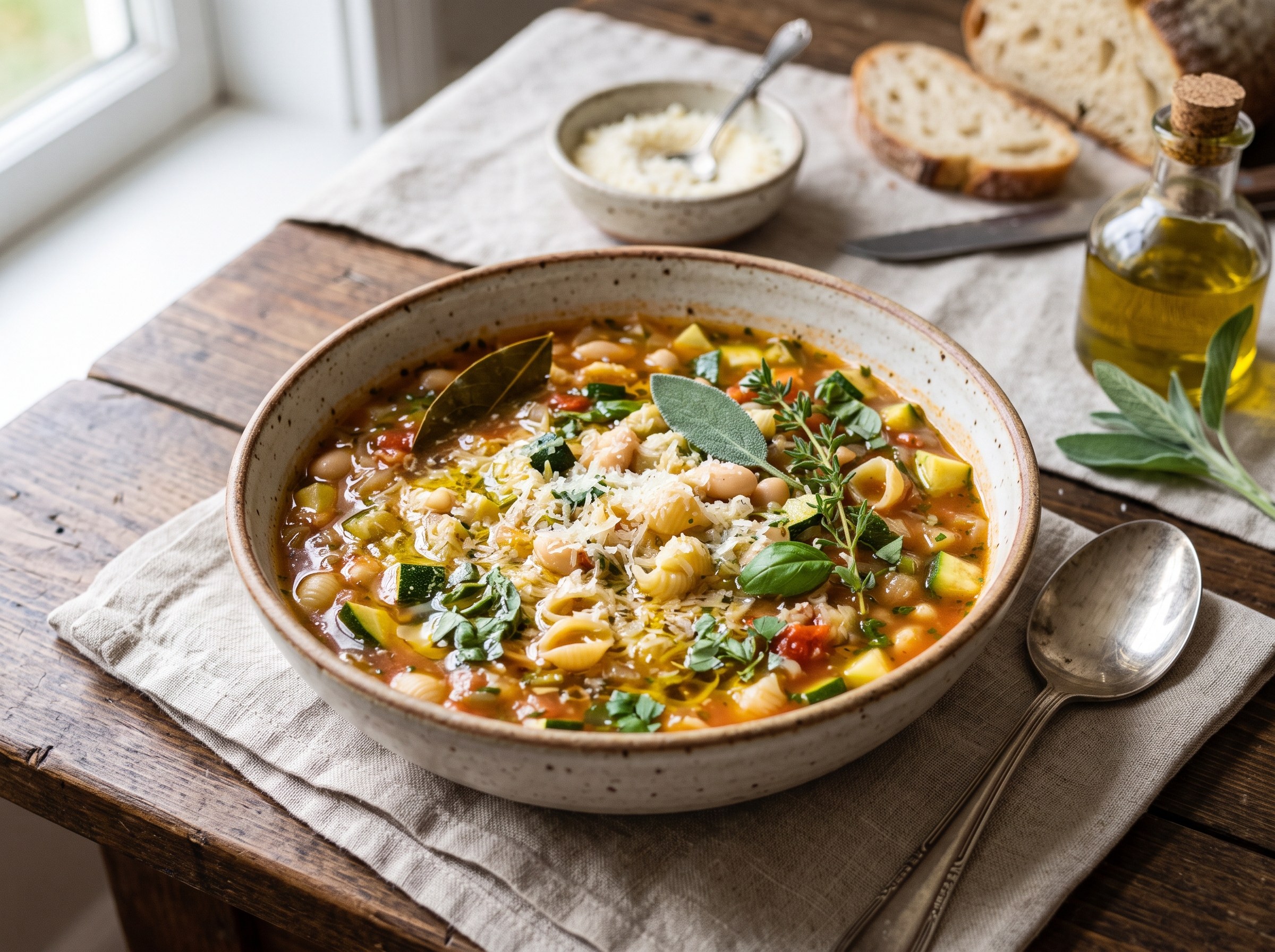 Minestrone soup
