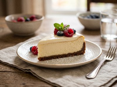 Easy cheesecake