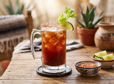Mexican beer cocktail (Micheladas)