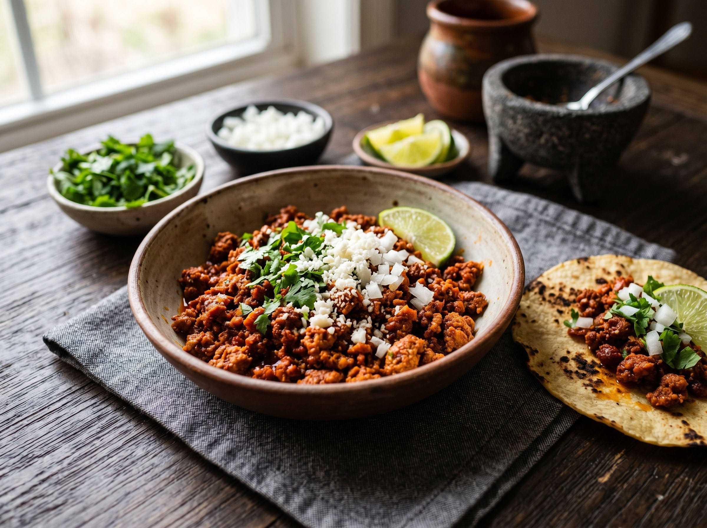 Homemade Mexican chorizo