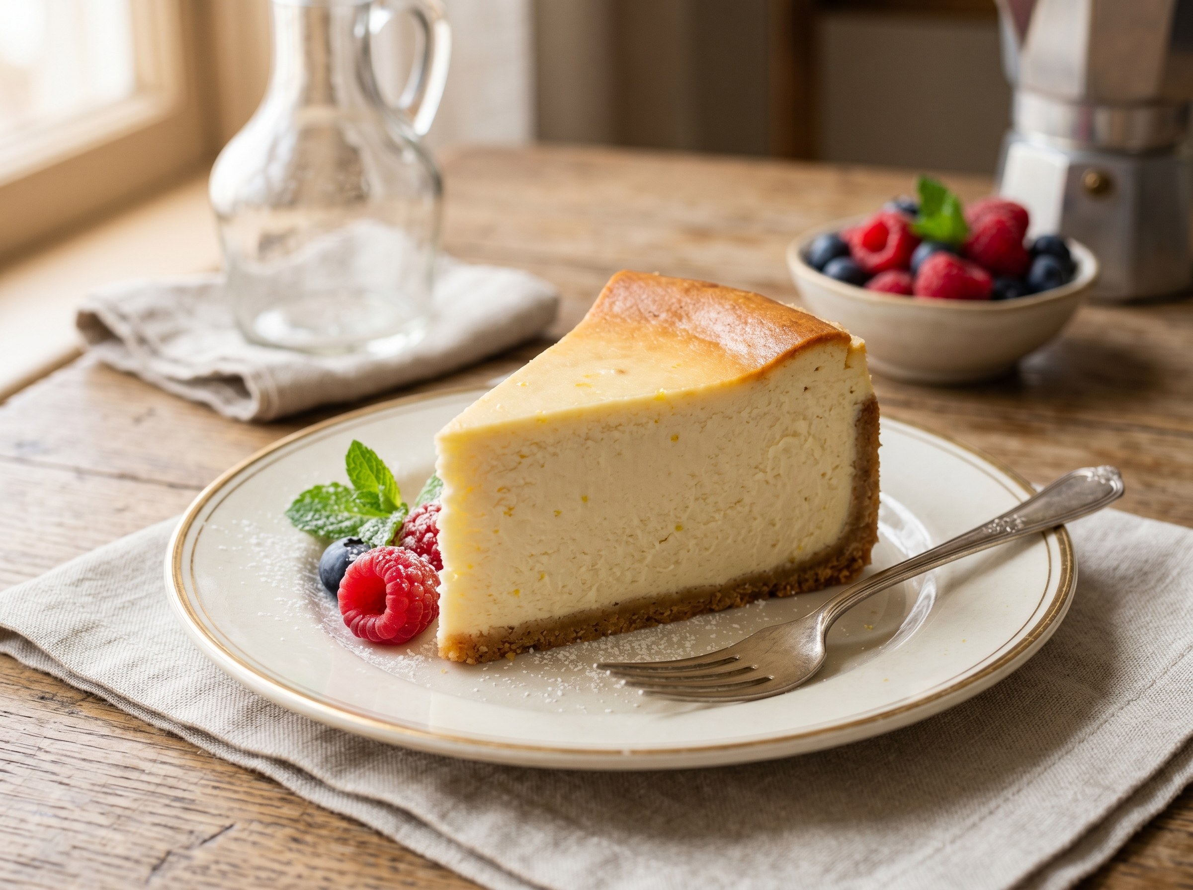 Lindy's New York deli cheesecake