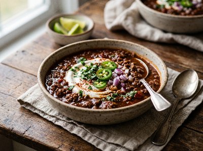 Simple beef chili (no beans, just beef)