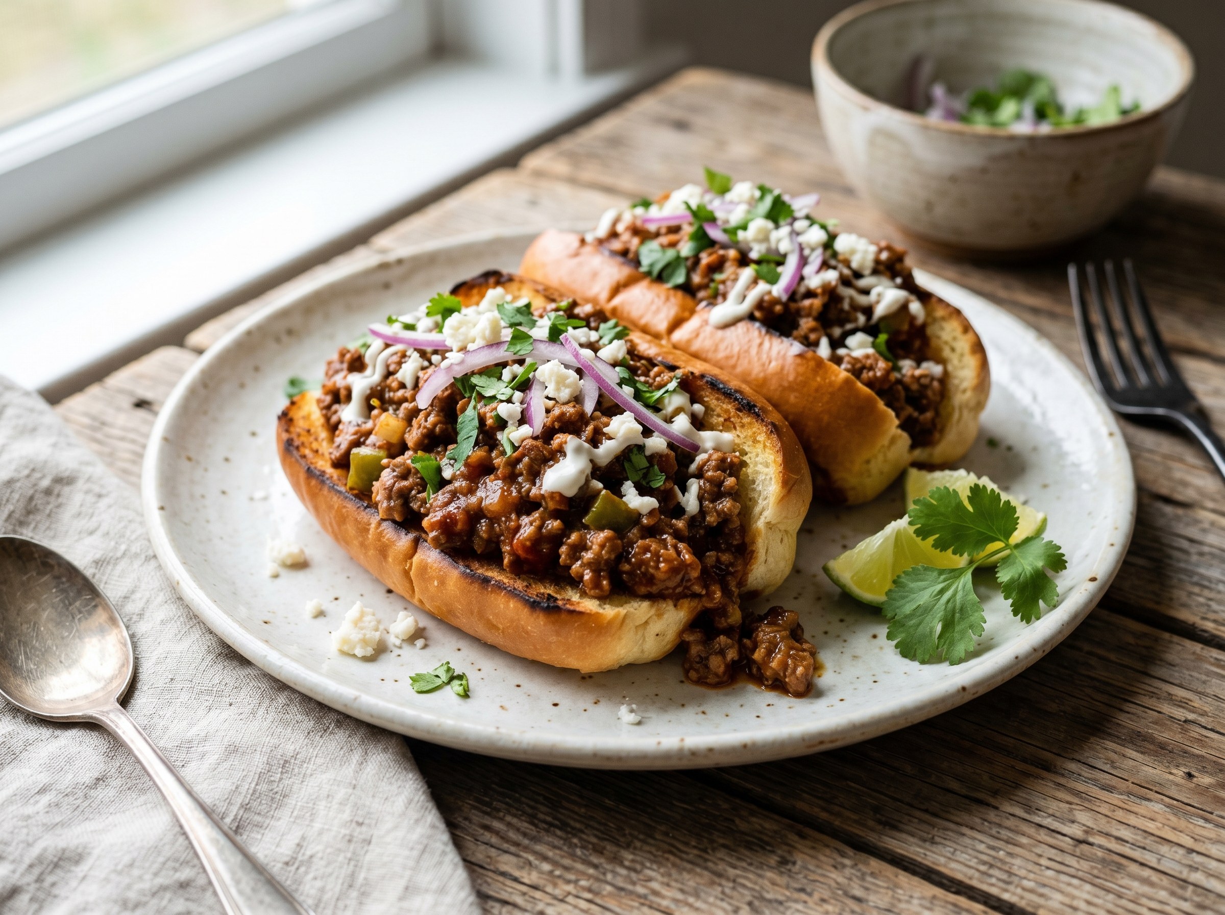 Tex Mex sloppy Joes